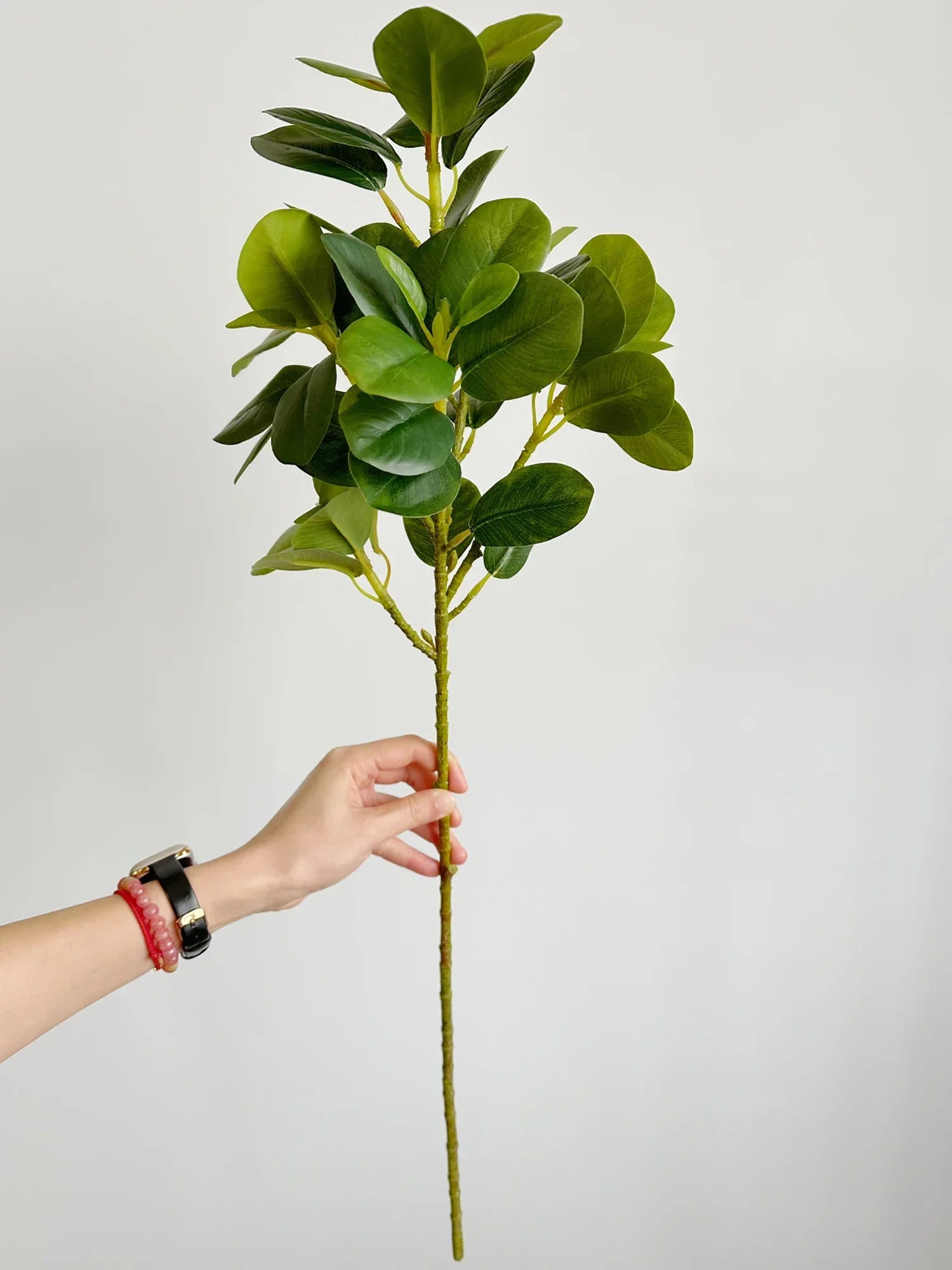 Decorative Artificial Ficus Plants for Home Decor Fake Greenery With Long Branches for Wedding Room Party Decor Photography
