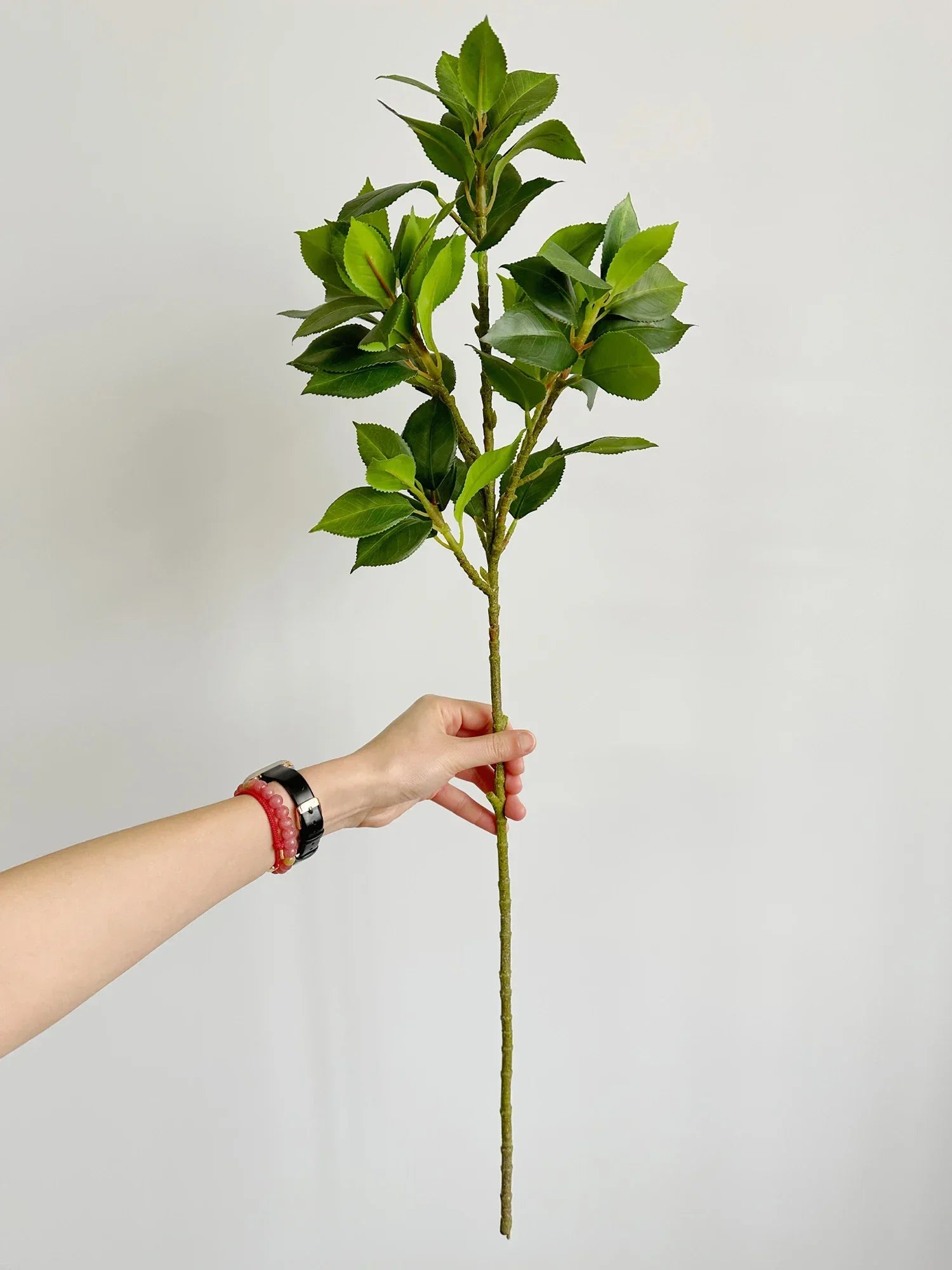 Decorative Artificial Ficus Plants for Home Decor Fake Greenery With Long Branches for Wedding Room Party Decor Photography