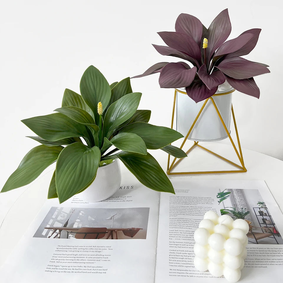 Artificial Agave Graptosedum Plant Faux Aesthetic Artificial Succulent Stems for Home Decor Realistic UV Resistant Fake Agave