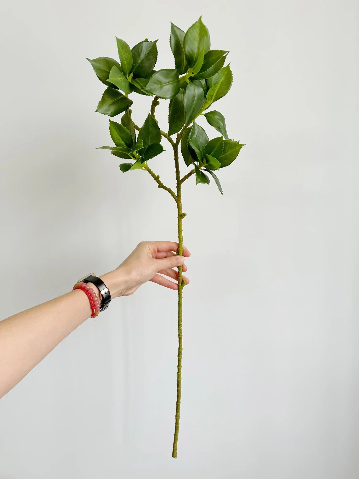 Decorative Artificial Ficus Plants for Home Decor Fake Greenery With Long Branches for Wedding Room Party Decor Photography